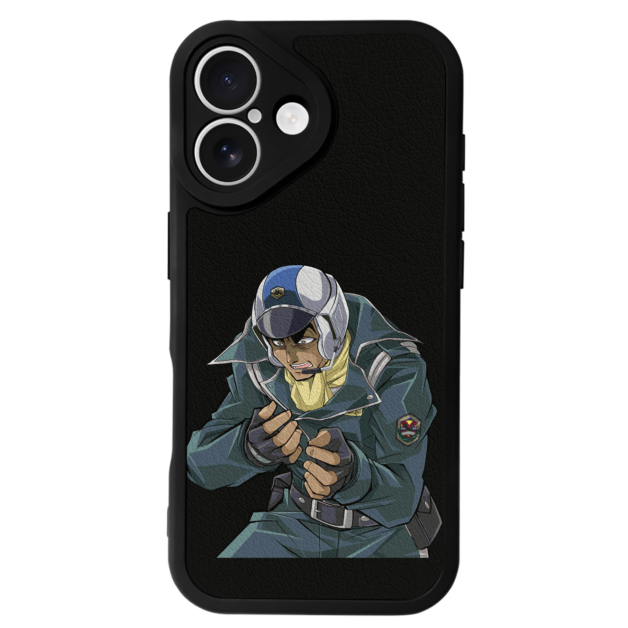 （画像用） 遊☆戯☆王 Yu-Gi-Oh! 【iPhone 16シリーズ対応】シリコンスマホケース（レザー調） 材質：シリコン